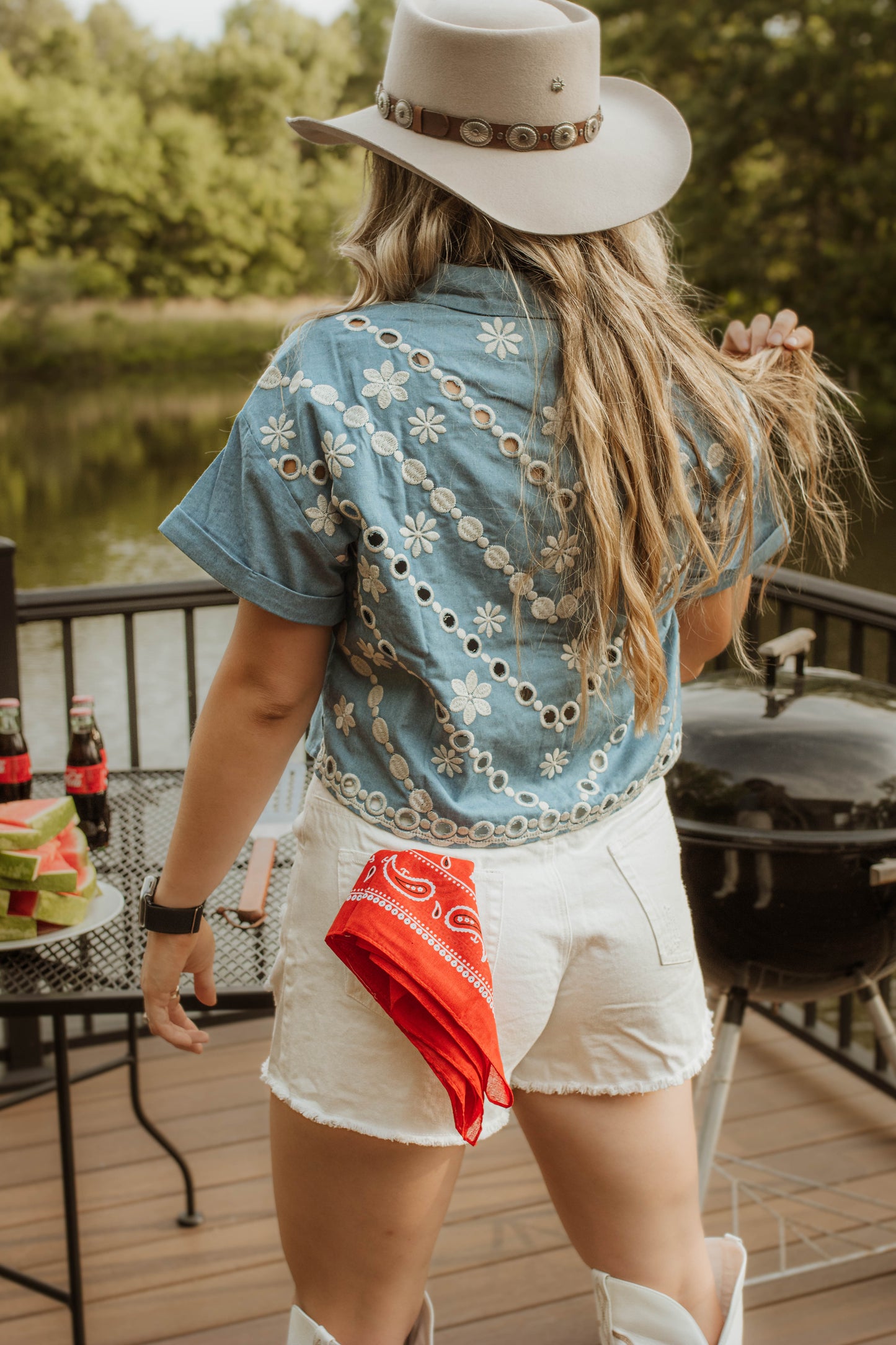 Liberty White Shorts