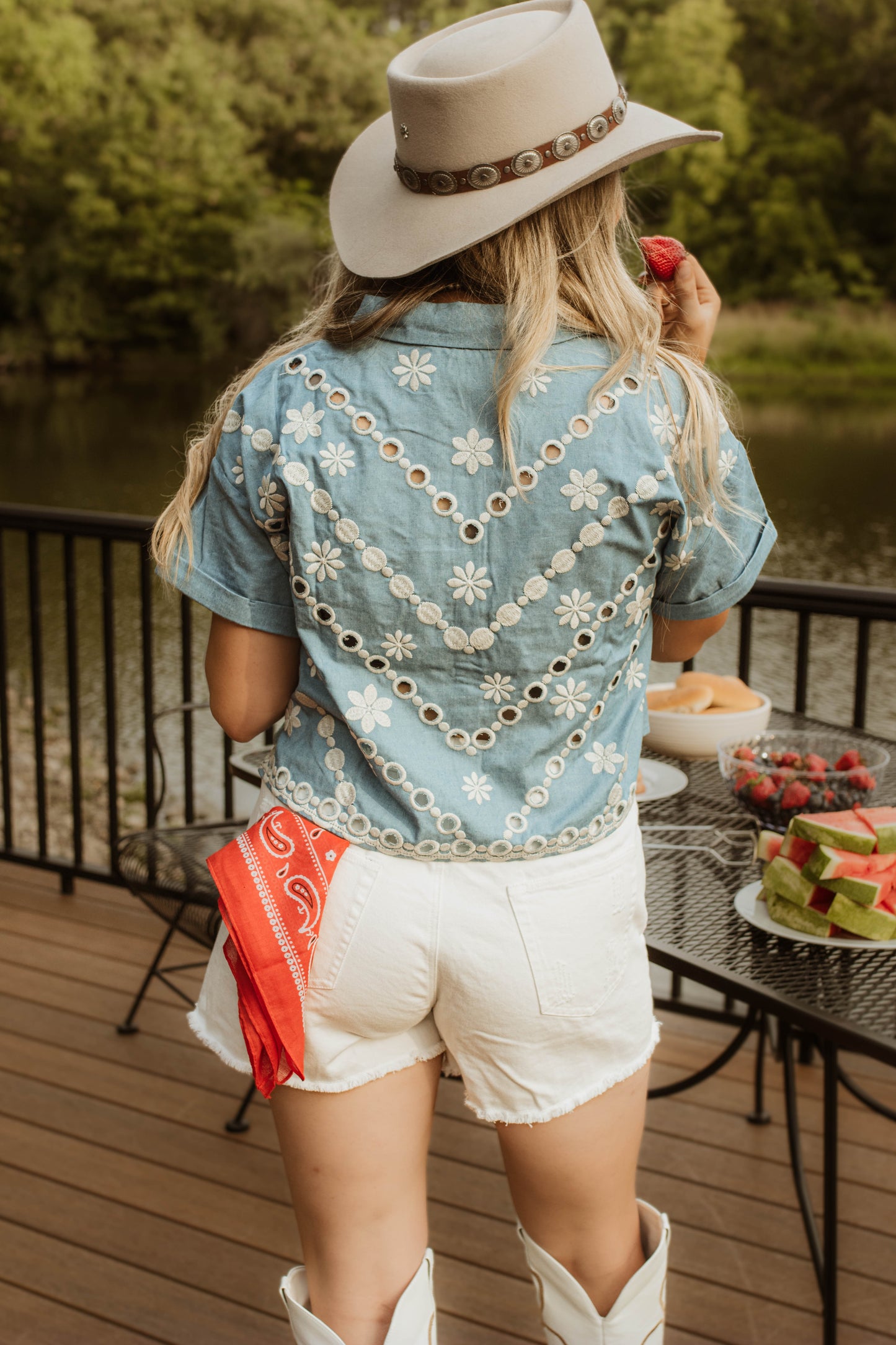 Liberty White Shorts