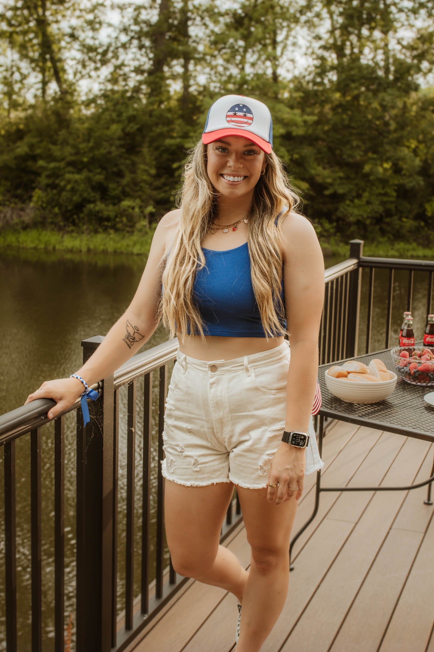 Liberty White Shorts