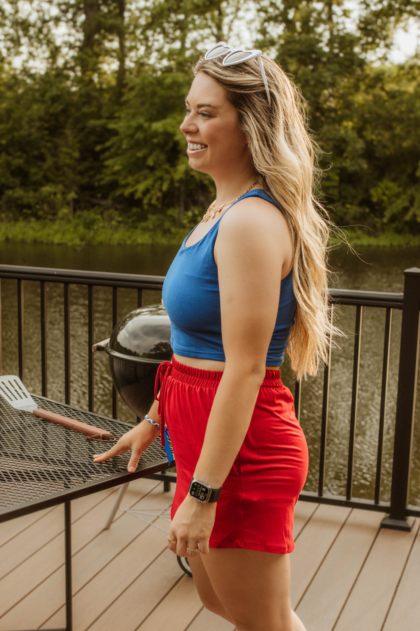 Freedom Red Skort