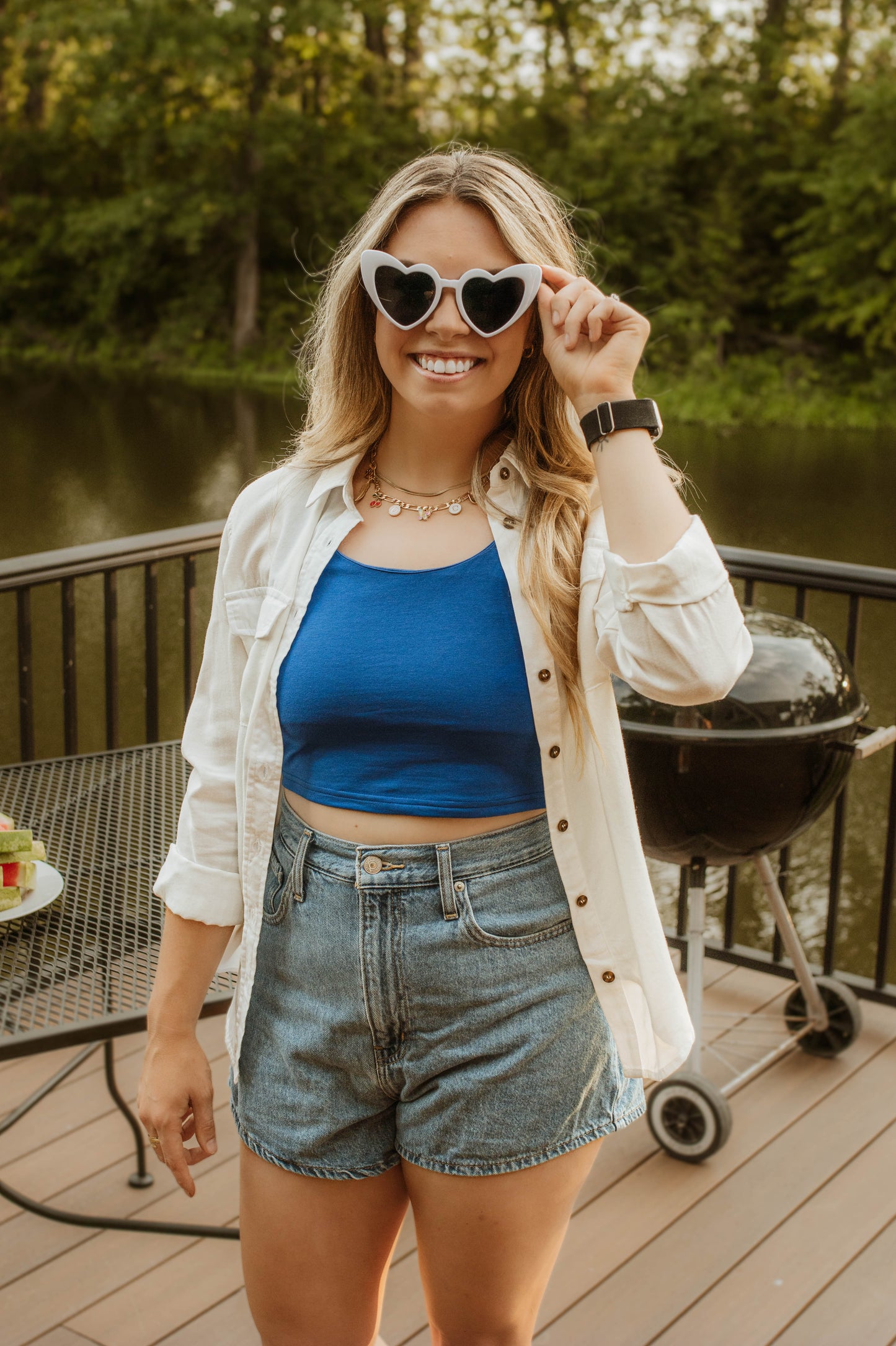 Classy White Button Up